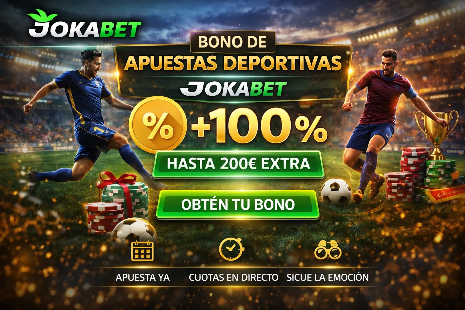 Bono deportivo Jokabet