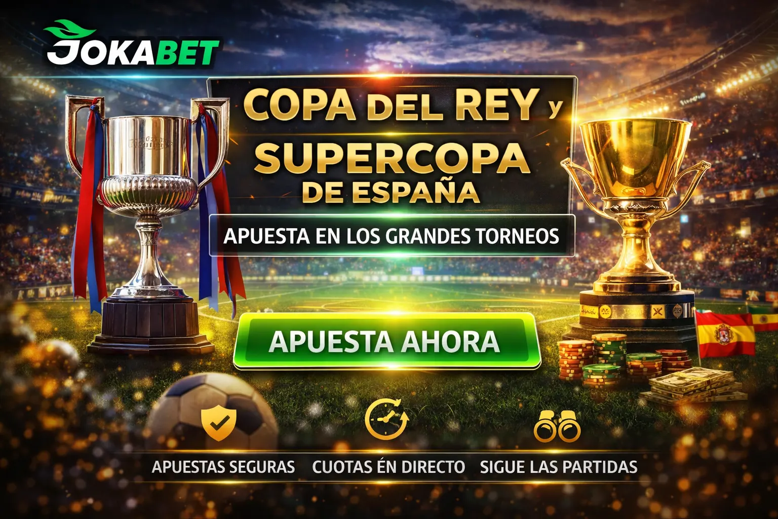 Betting en Jokabet fútbol