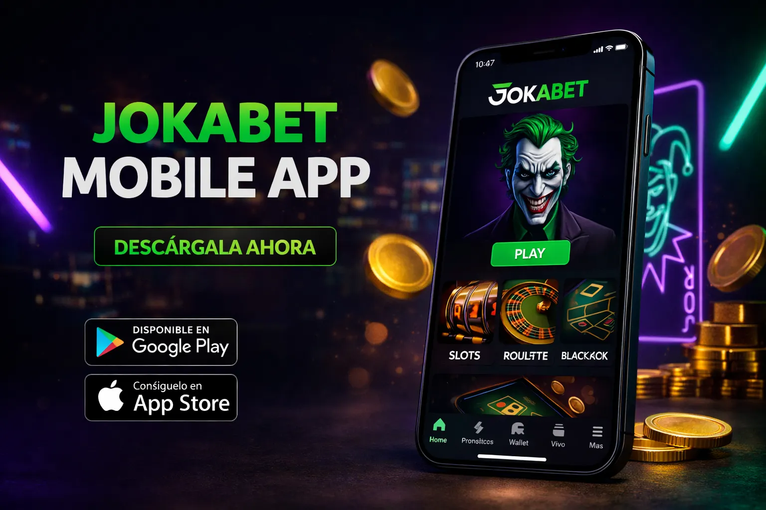 Jokabet App Móvil