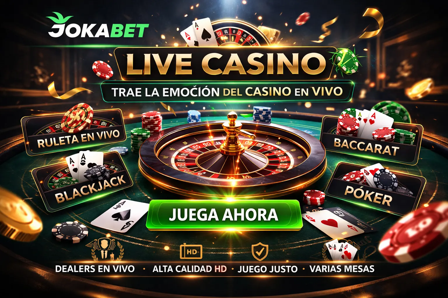 Joka bet casino en vivo